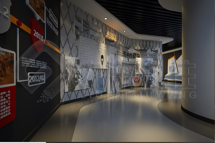 安全宣傳展廳，交通安全教育館，設(shè)計(jì)布局，方案