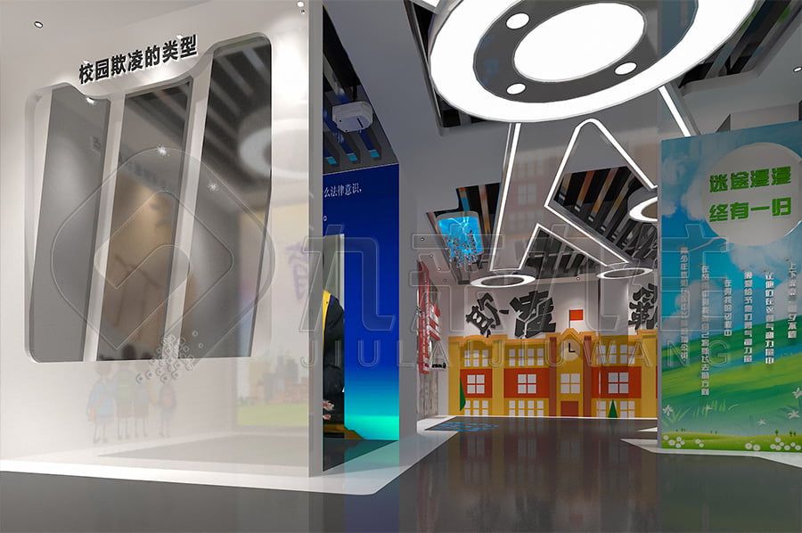 道德與法制教育，法制主題展館，解決方案，青少年教育