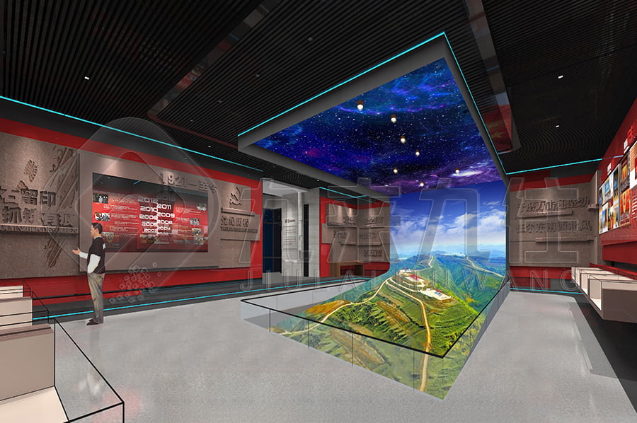 社區(qū)黨風(fēng)廉政教育館，廉潔主題平臺(tái)設(shè)計(jì)案例，廉潔文化教育展廳建設(shè)