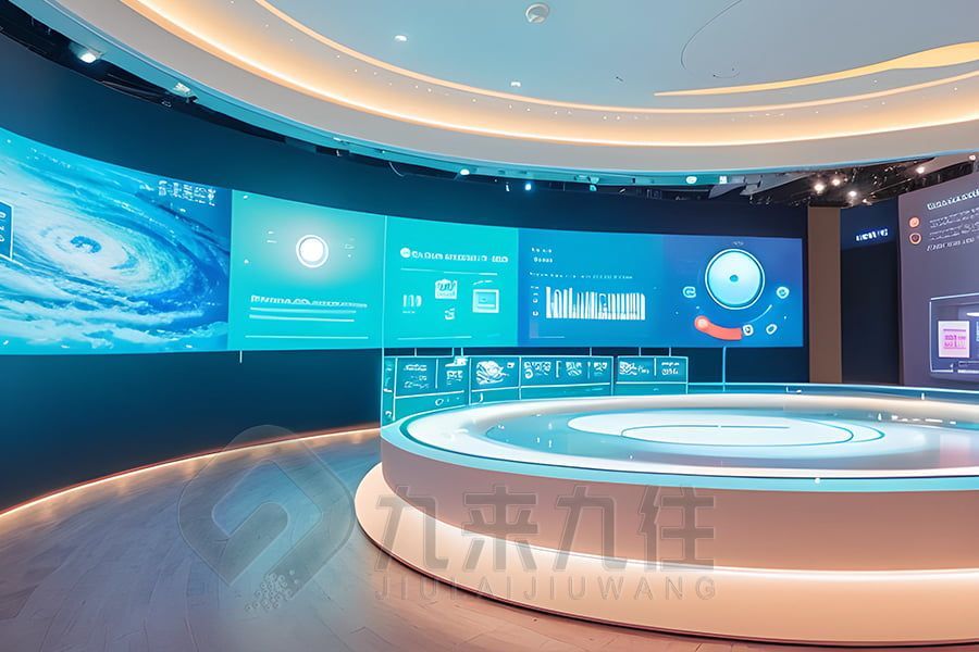 數(shù)字化外貿(mào)展館設(shè)計(jì),互動(dòng)展覽館施工,現(xiàn)代多媒體展廳策劃公司