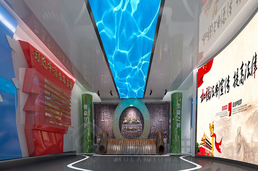 AI智能廉政警示展館設(shè)計(jì),數(shù)字化廉潔教育展館施工,高科技法治展廳建設(shè)方案