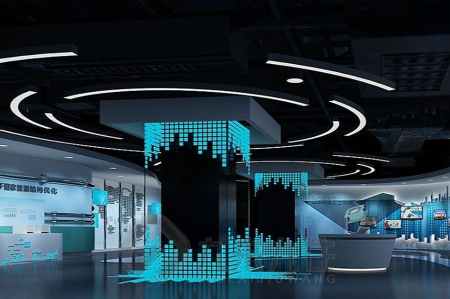 國(guó)企文化博物館設(shè)計(jì),環(huán)保展廳施工方案,智能化展覽館裝修