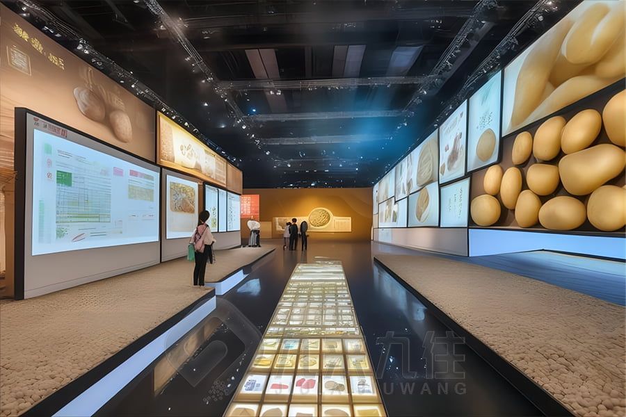 高科技農(nóng)林牧漁科普館設(shè)計,互動科普展館施工方案,九來九往數(shù)字化展覽館建設(shè)計公司