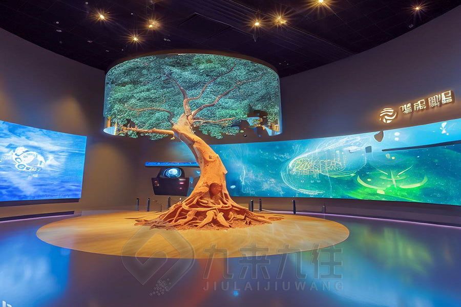 高科技垃圾分類(lèi)館設(shè)計(jì),智慧環(huán)保展廳施工,數(shù)字化垃圾分類(lèi)展覽館