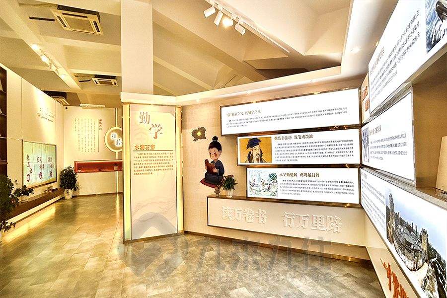 數字化家風展廳施工,智慧互動展覽館建設,現代多媒體家風展示設計