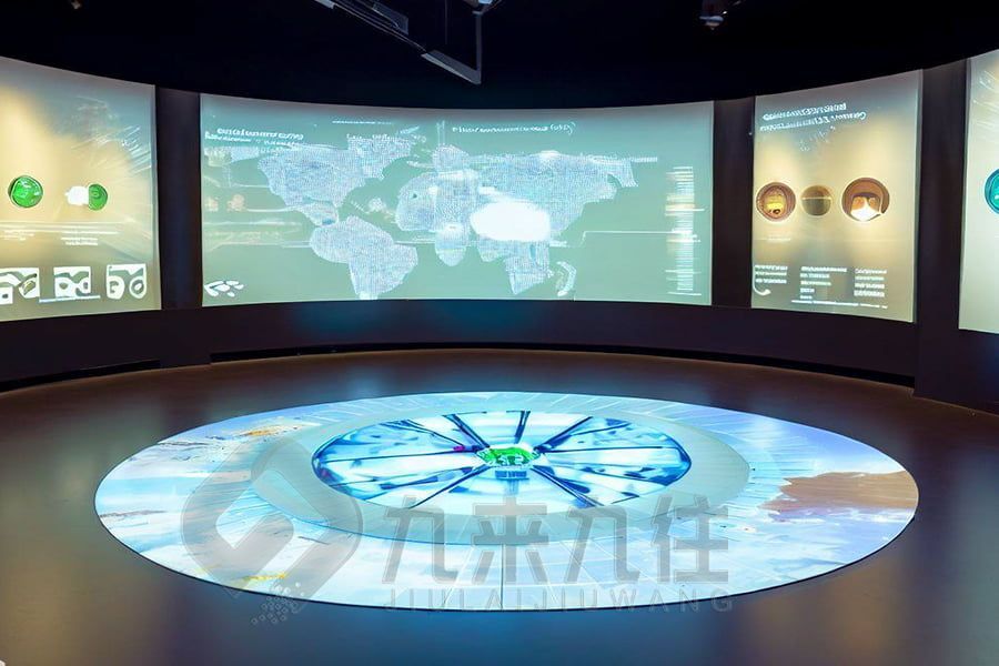 多媒體工業(yè)展廳設計,數(shù)字化智慧展示,創(chuàng)新創(chuàng)意施工方案