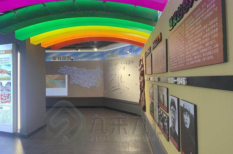 數(shù)字化校史展廳建設,智能互動展覽館設計,新時代校園歷史展館裝修