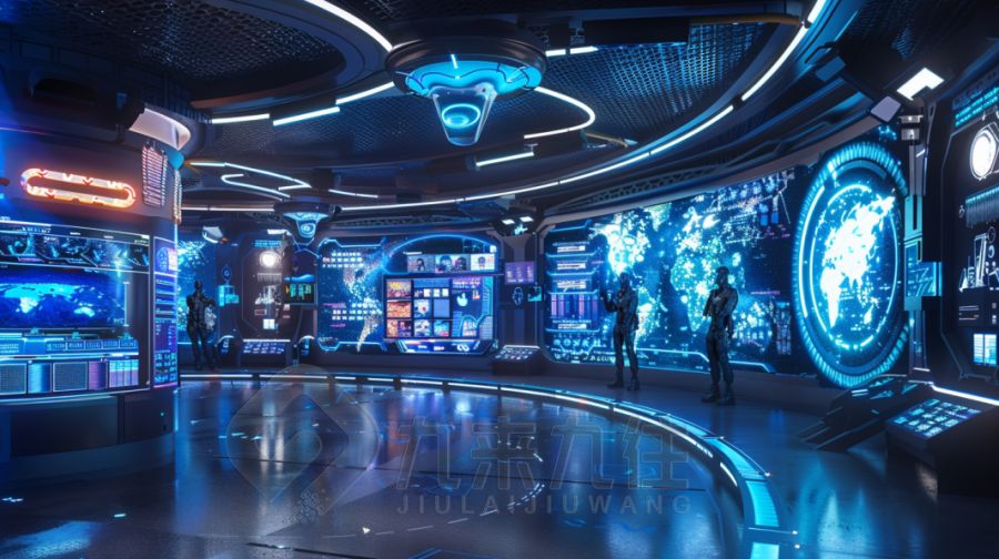 沉浸式國防軍事體驗館設計, 軍事展覽館裝修施工, 高科技軍事互動設備