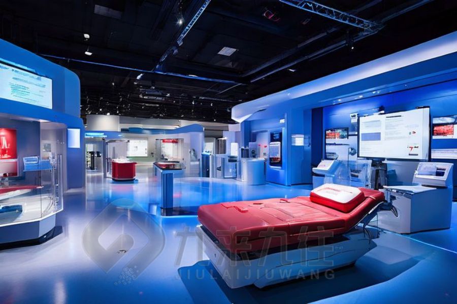 互動外科科普展廳設(shè)計,數(shù)字化醫(yī)療展覽館施工,智能醫(yī)療科普空間建設(shè)