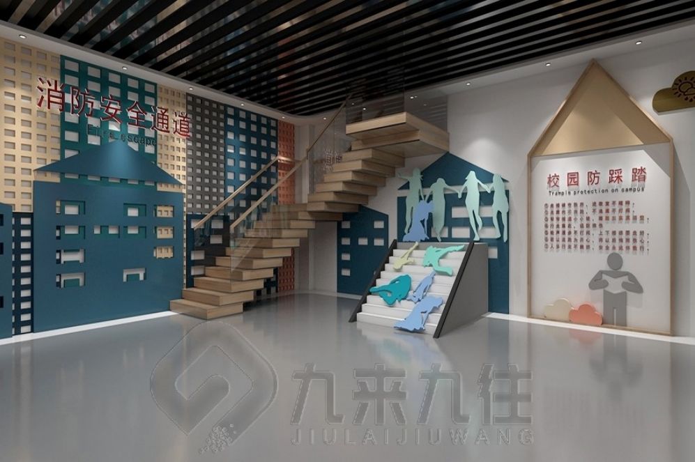安全教育基地設(shè)計(jì)，互動(dòng)多媒體設(shè)備，現(xiàn)代化展廳創(chuàng)意