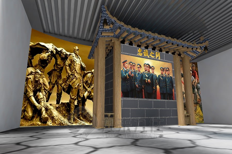 退役軍人展廳, 退役軍人展廳設(shè)計(jì), 退役軍人展廳互動設(shè)備