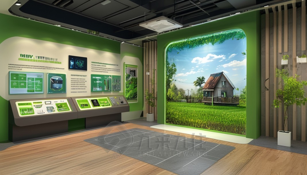 自然展館，垃圾分類(lèi)展廳