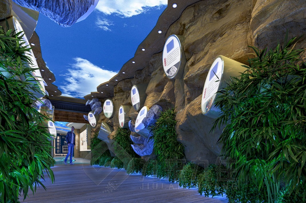 禁毒教育基地展廳，禁毒教育基地