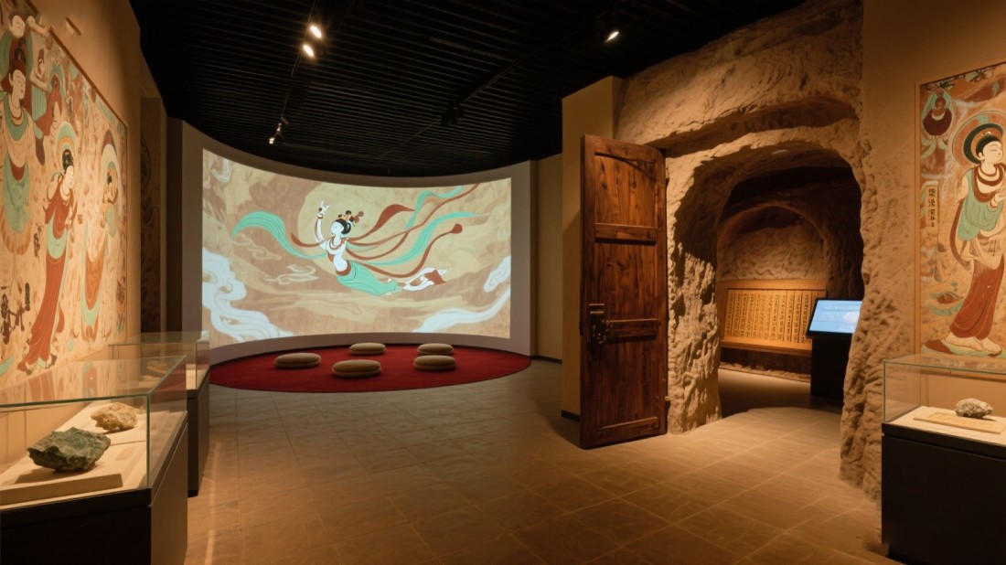 民俗文化展覽館，非物質(zhì)文化遺產(chǎn)博物館