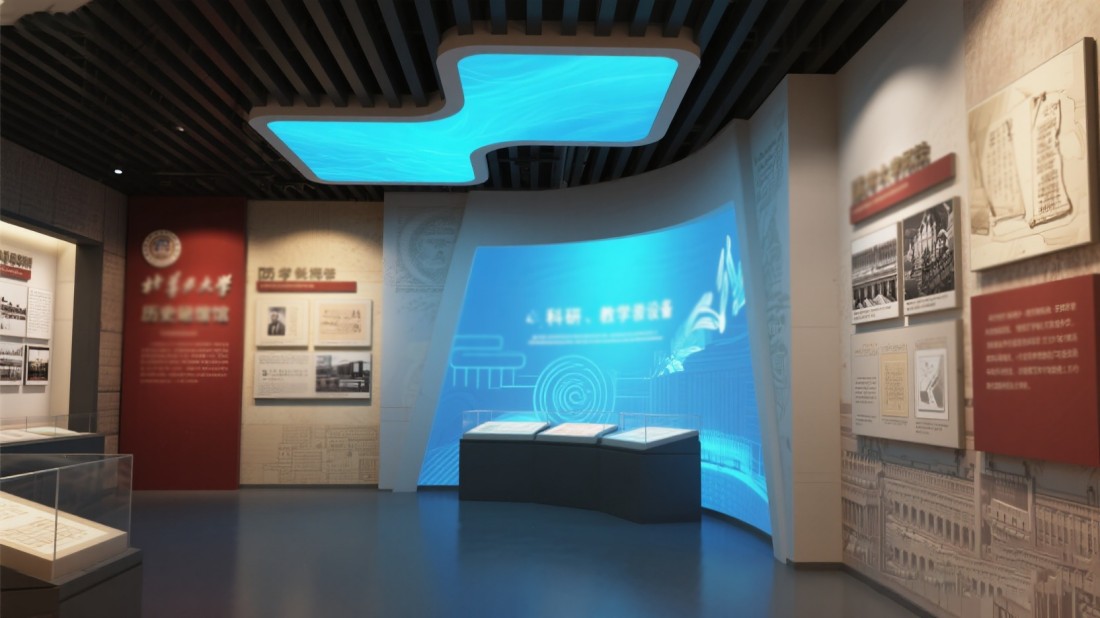 校史館公司，學校展廳