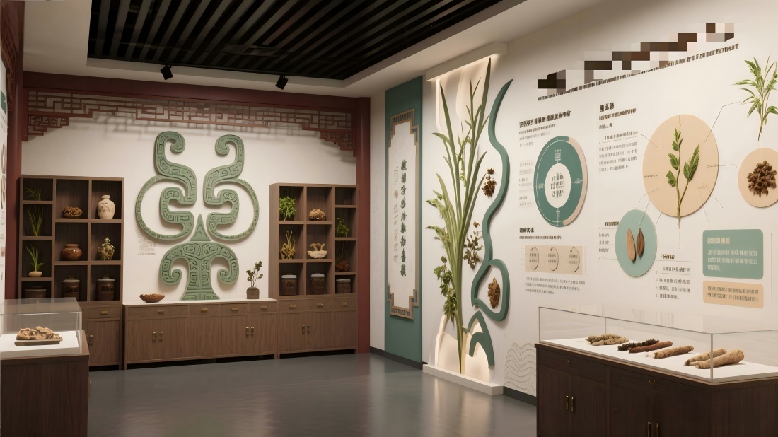 中醫(yī)藥文化體驗館，中醫(yī)展廳