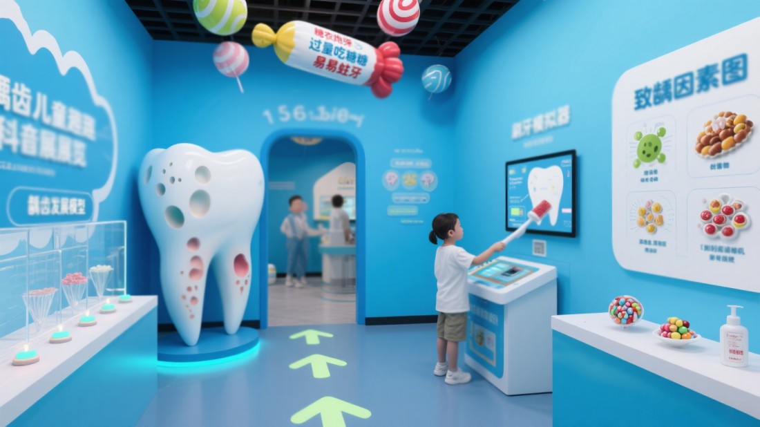 口腔科普展館設(shè)計，口腔健康教育基地