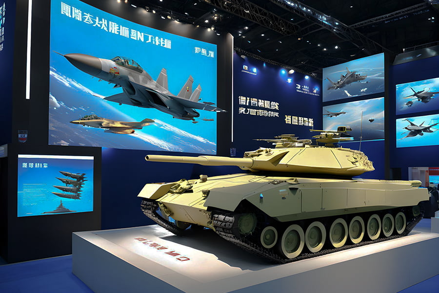 國防人防宣教體驗(yàn)館設(shè)計效果圖