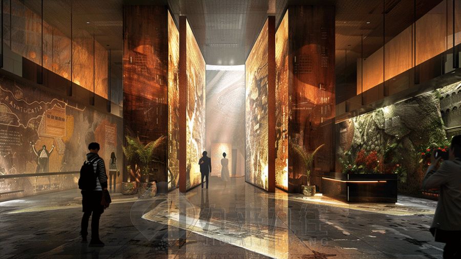 周王城博物館設(shè)計效果圖 周王城博物館設(shè)計效果圖