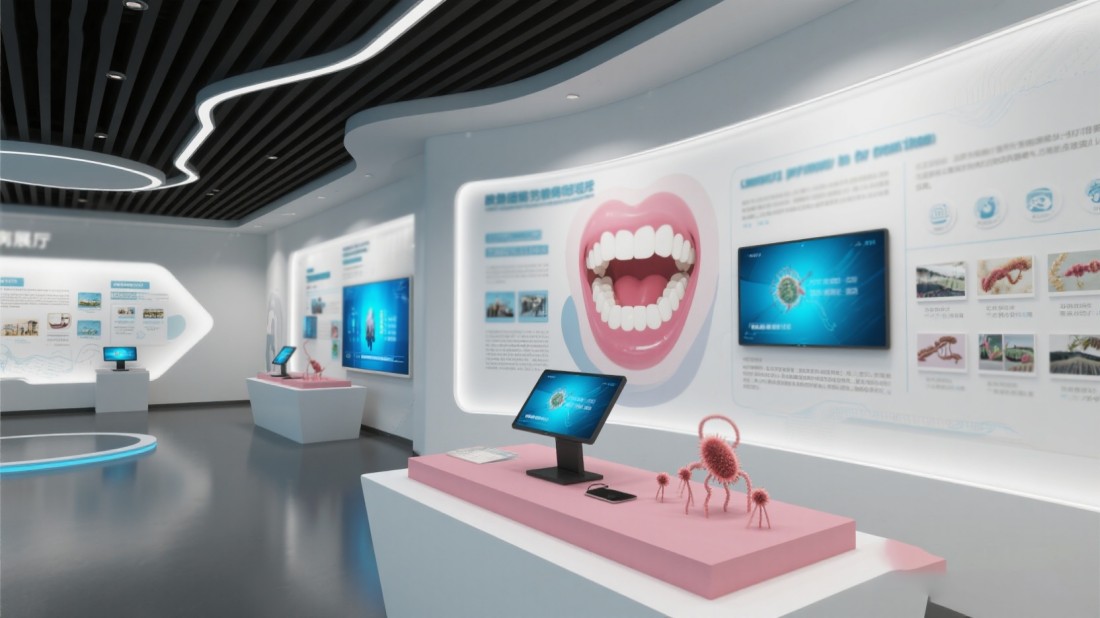 現(xiàn)代化口腔健康體驗(yàn)館效果圖 現(xiàn)代化口腔健康體驗(yàn)館效果圖
